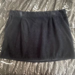 Corduroy Mini Skirt